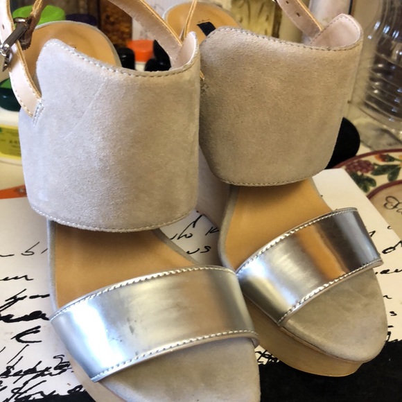 Kensie High Wedge Slip on Sandal - Picture 6 of 8